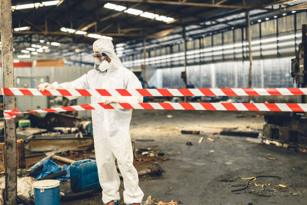 Professional Infectious Disease Decontamination technician working in Grand Rapids, MN